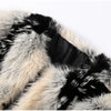 Retro Faux Fur Short Coat Women Elegant Casual Plush Lapel Single Breasted Coats Female Winter Classic Chic Street Outwear