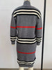 Print Long Cardigan For Women Autumn Winter Clothes Knit Loose Outerwear Soft Sweater Coat Streetwear Cover Up