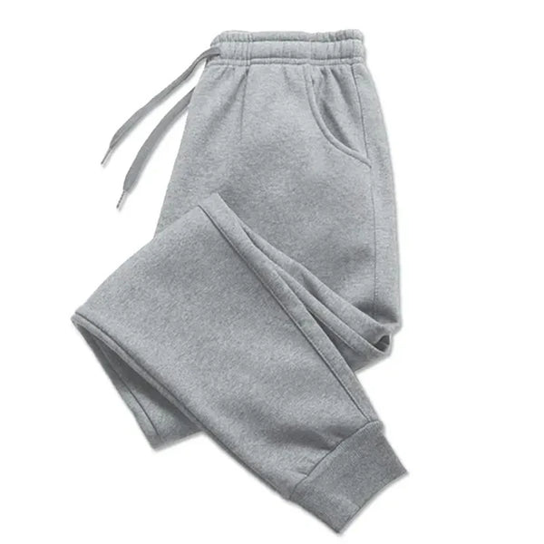 Women Casual Pants Autumn Winter Fleece Sweatpants Running Jogger Sports Gym Trousers Solid Color Workout Long Pant