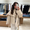 Women's Jacket Outerwear Scarf Collar Solid Long Sleeve Coat Loose Asymmetric Draped Jacket Elegant Casual Street Coat Ladies