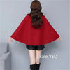 Women's Woolen Shaw Coat Autumn Winter Korean Version Short Ladies Jacket Temperament Elegant Femme Woolen Outerwear