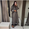 Women Casual Plaid Windbreaker Turn-down Collar Long Sleeve Belt Waist Jacket Spring High Street Lady Commute Coat
