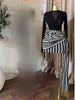 Women's Dress Set Tops +Bodycon Stacked Ruched Ribbon Mini Skirts Suit Fall Vacation Two 2 Piece Set Outfit