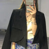 Crop Black Short Clothing Women's Blazers Female Coats and Jackets White Outerwear Youthful Woman Clothes Korean Bring