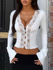Women Asymmetric Peplum Blazer Jacket V Neck Shoulder Pad Long Sleeve Slim Fit Waist Buttons Irregular Hem Party Office Suit