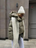 Winter Warm Cotton Puffer Jackets Women's Loose Parkas Coat Vintage Bread Jacket Outwear Office Ladies Quilted Jacket
