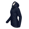 Women Hooded Zipper Coats Winter Warm Thick Fleece Jackets Solid Casual Fit Pockets Parkas Ladies Hooded Hooded Outwear