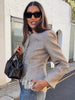 Sophisticated Fitted Suit Coat Chic Casual Button Female Blazer Autumn Daily City Elegant Office Women Streetwear