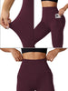 Women's Soft Leggings with Pockets, High Waisted Tummy Control for Yoga Workout and Casual Lounge Wear Comfort