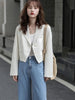 Spring Women's Elegant Design Dress Jacket Short Street Style High End Temperament Women Blazer