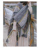 Loose Tassel Jumper Scarf Spring Knitting Pullover Inrregular Ponchos Elegant Cloak Coat Lady Sweater Autumn Winter Tops