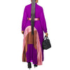 Elegant Women Dresses Bow Collar Full Sleeve Belt Waisted Ankle Length Ladies Birthday Party Dinner Dress Cloth
