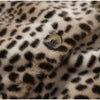 Leopard Print Women's Faux Fur Jacket Stand Neck Full Sleeve Slim Fitted Cropped Coats Female Autumn Winter Vintage Outwear