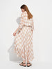 Retro Checkered Elegant Commuter Dress for Women Spring Quick-Drying Easy-Care WIth Inner camisole Dress