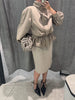 Autumn Chic Women Short Trench Jacket Stand Collar Drawstring Waist Cinching Long Sleeve Zipper Casual Outerwear Coat
