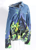 Denim Shirt Women's Spring Autumn Washed Loose Street Print Jacket and Coat