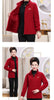 Ladies Coral Fleece Shake Grain Fleece Jacket Winter Female Large Size 5XL Sweatshirt Middle Age Mom Thickening Cardigan Outwear
