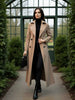 Women's Thickened Double-Breasted Wool Trench Coat Autumn Winter Item Gentle Temperament Winter Outfit Trench Coat