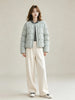 Women Winter Pants Fleece Lined High Waist Heavy Drape Thick Warm Winter Beige Loose Fit Casual Long Trousers