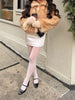 Brown Deer Print Faux Fur Coat Women Y2k Zip‑up Full Sleeves Warm Fluffy Short Jacket Winter Street Party Casual Coats