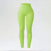 Women's Seamless Knit High Waist Yoga Leggings, Butt Lifting Slim Fit Sports Pants for Running & Fitness Training