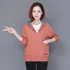 Women'S Clothes Spring Autumn Jacket Top Women Windbreaker Korean Loose Casual Hooded Jacket Ladies All-Match Coat