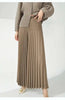 niche design pleated pants for women loose casual wide leg elastic waist trousers spliced tide straight 2DB2555