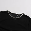Elegant Long Sleeves Dresses Spring Women Bell Sleeve Long Dress Autumn High Waist Pullover Loose Knee Length Dress