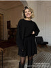 Autumn Solid Color O-neck Sweater Dress Sets Women's Clothing Long Sleeves Fishion Style Loose Knitted Short Skirt Set