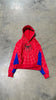 Gothic Dark Spider Print Hooded Cardigan Loose Sweater Jacket Women