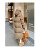 Padded Women Jacket Windproof Warm Winter Long Parkas Overcoat Loose Casual Hoodie Coat Skiing Outerwear Длинные п