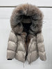 Winter Real Fox Fur Collar Hooded Thick Goose Down Jacket Natural Coat Women Female Outwear Warm Russia Puffer Jackets