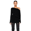 Women's Off-Shoulder Mini Dress Long Sleeve Oblique Neck Bodycon Sexy Short for Party Club Fall Winter