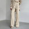 Women's Wide Leg Pants with European and American Style Casual Loose Pants Suitable for Business and Casual Wear
