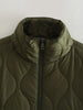 Womens Coat Cotton-padded Zipper Cloak Warm Jacket Winter