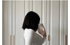 Women Transparent Sexy See Through Mini Dress Korean Outdoor Expose White Sheer Slim Fit Above Knee Longsleeve Crop Skirts