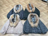 Thickened Warm Wool Jacket Goose Down Coat Casual Style Women Outerwear Oversized Fox Fur Collar Down Jacket Female
