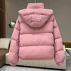 Autumn Winter Down Cotton Jacket Women's Korean Cotton-Padded Thicken Warm Hooded Parkas Short Coat Female Casual Ladies Top