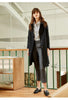 Spring Autumn Korean Women's Windbreaker Lapel Single-breasted Mid-length Ladies Overcoat British Casual Trench Coat