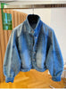 Women's Denim Jacket Spring Autumn High-grade Stand-up Collar Ladies Cowboy Coat Be All-match Loose Female Casual Top