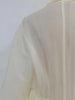 Loose Sheer Spliced Folds Sexy Dresses for Women V Neck Long Sleeves High Waist Dress Female Clothing