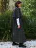 Elegant Cloak Double Breasted Long Coats Women Retro Lapel Double Side Loose Coat Female Autumn Winter Lady Outwear