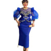 Spring Elegant African Dresses for Women Africa Clothing Plus Size Wedding Party Long Dress Dashiki Ankara Outfits Robe