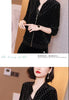 Leisure Golden Velvet Coat Women's Spring Autumn Korean Loose Zipper Jacket Large Size Baseball Outwear Jacket 5XL
