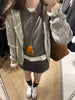 Autumn Winter Casual Loose Long Sleeve Sweater Women Korean Solid Elastic Knit Cardigan Retro Thin Hooded Knitted Coat