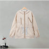 Causal Long Sleeved Grid Female Jacket Drawstring Tight Loose Women's Trench Collar Single Breasted Pocket Outerwear