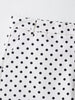 Polka Dot Shorts Sets For Women Outfits Long Sleeve Zipper Turtleneck Jacket Coat Spring Woman Elegant 2 Piece Set