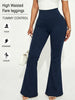 Women's Soft Flare Pants High Waisted Tummy Control Workout Yoga Leggings Bell Bottoms
