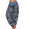 Plus Size 1XL-8XL Woman‘s Multi-color Digital Printed Harem Pants Trousers Ladies Long Leg Wide Leg Pants Pants