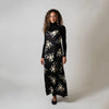 AW26 Women Floral Printing Slip Dress Elegant Lady Clothing V-neck